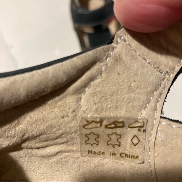 KAI Sz 2 Youth Kids Leather Fisherman Sandals Velcro Closure - Picture 6 of 10